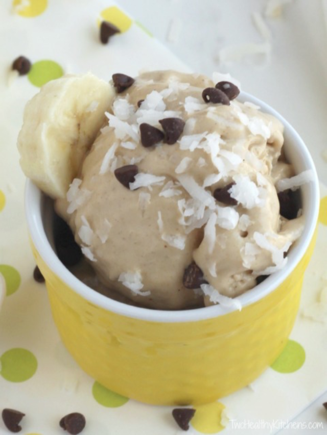 Peanut Butter-Banana Ice Cream Story