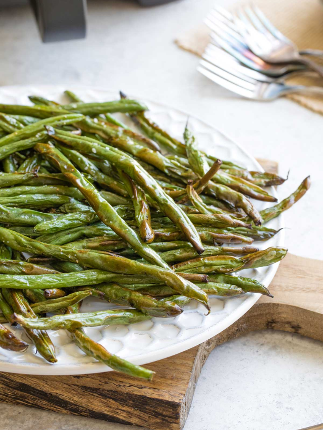 Air Fried Green Beans Recipe Cover image