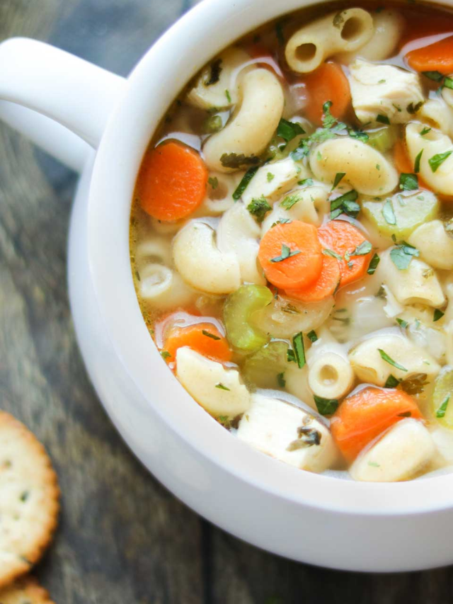 Delicious Chicken Noodle Soup Recipe Story