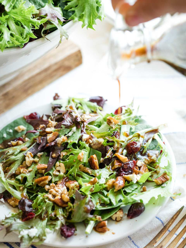 Easy Recipe for Maple-Balsamic Vinaigrette Story