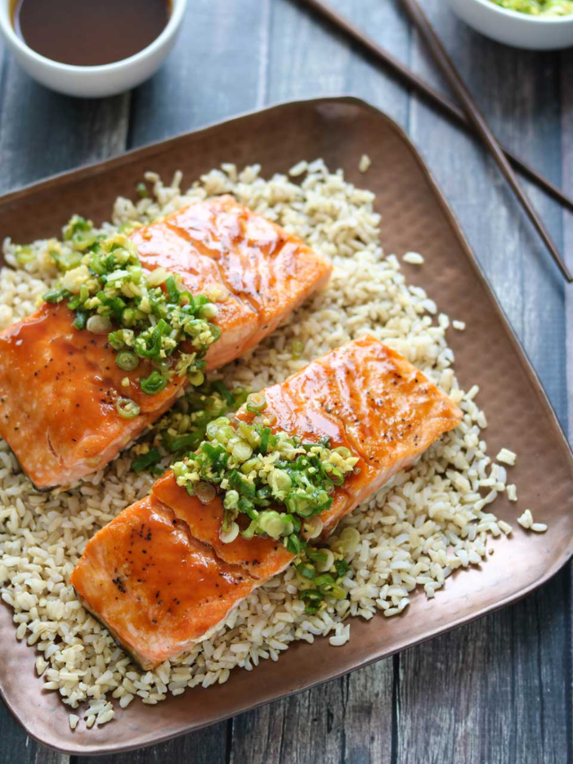 Red-Miso Salmon Recipe Cover image