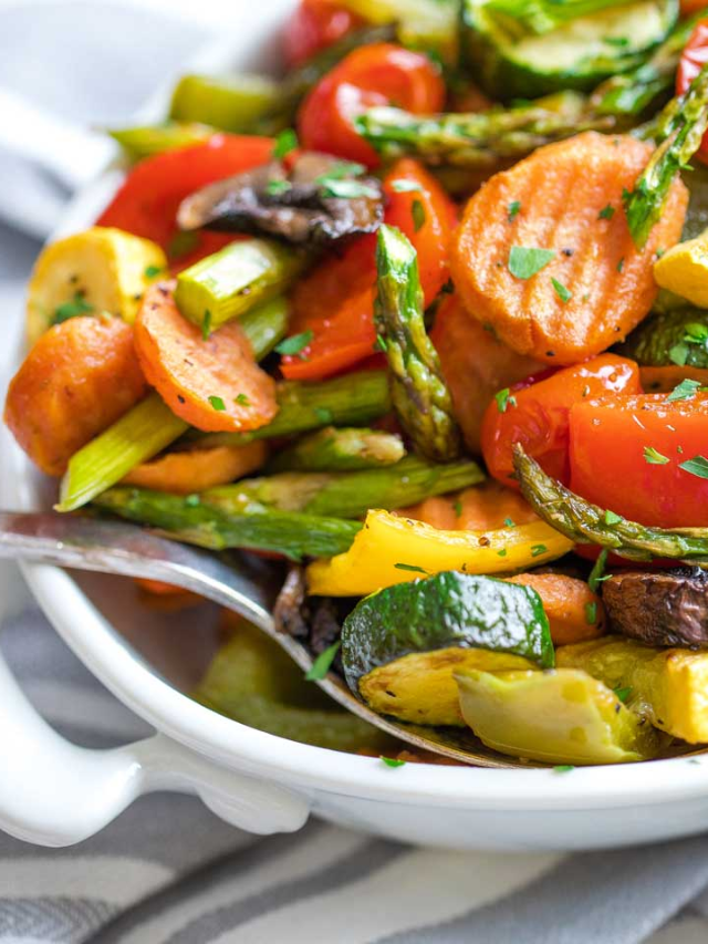 Easy Roasted Vegetables Medley Recipe Story