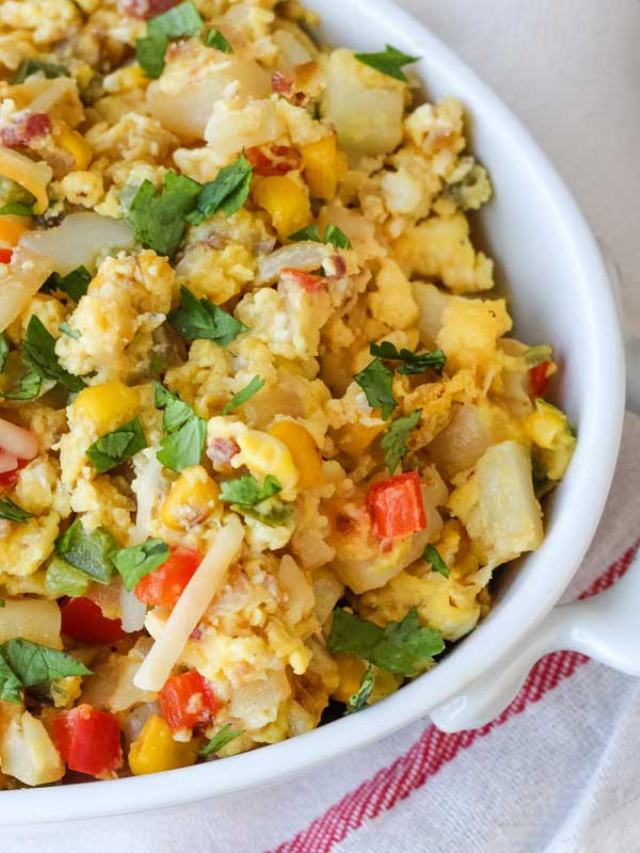 Skillet Breakfast Scramble Recipe Story