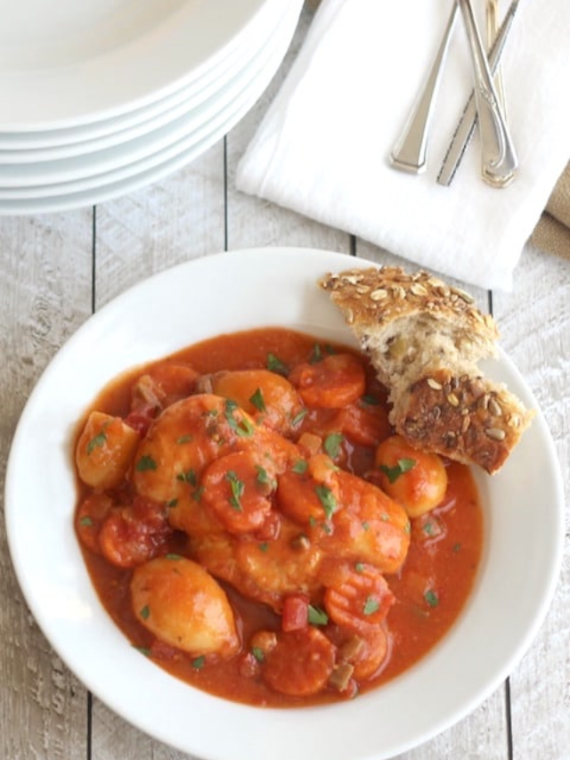 Crock Pot Creamy Chicken Stew Story