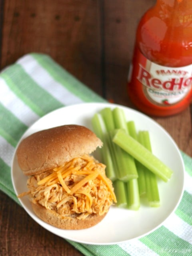 Delicious Buffalo Chicken Sandwiches Story