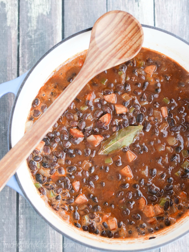 Simple Black Bean Soup Story