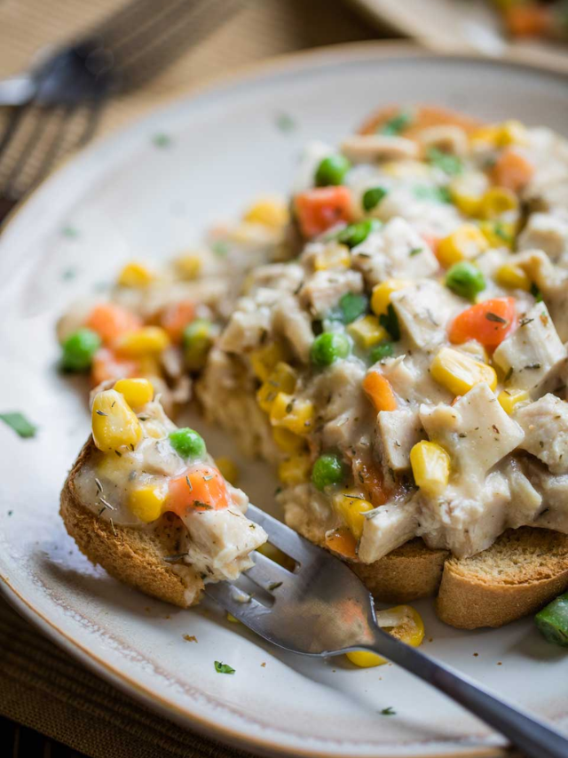 Easy Leftover Turkey Pot Pie Story