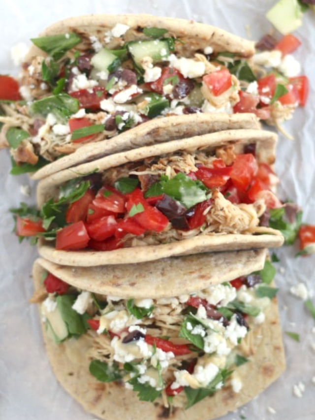 Mediterranean Chicken Taco Story