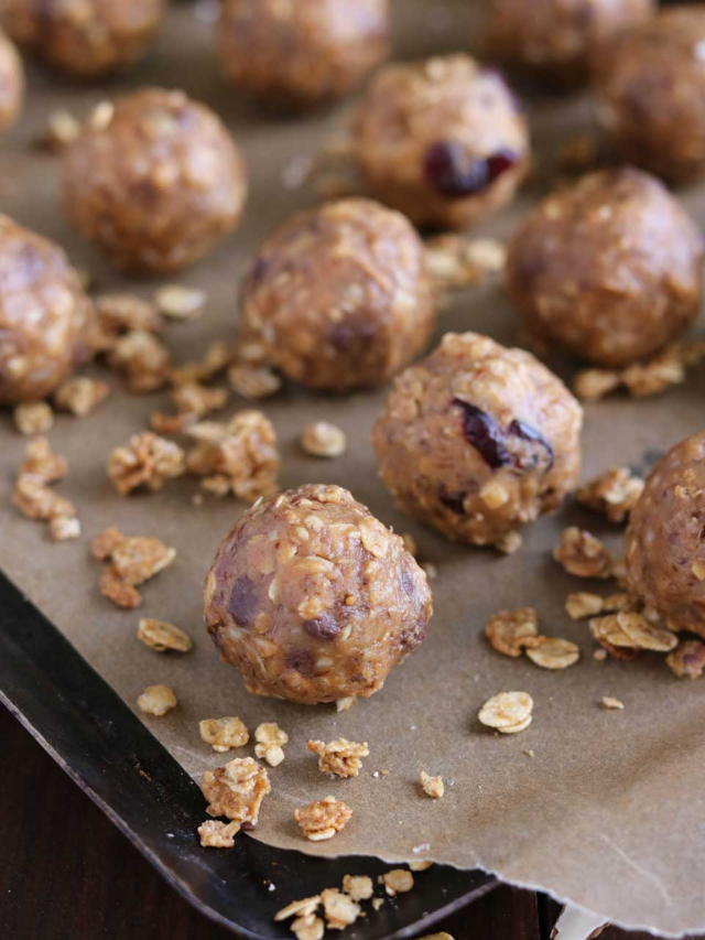 Chewy Granola Energy Balls Story