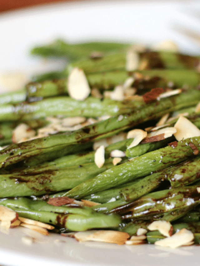 Delicious Roasted Green Beans with Balsamic-Browned Butter Story