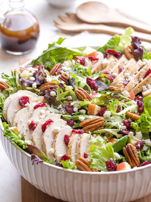 Pecan Chicken Salad Story