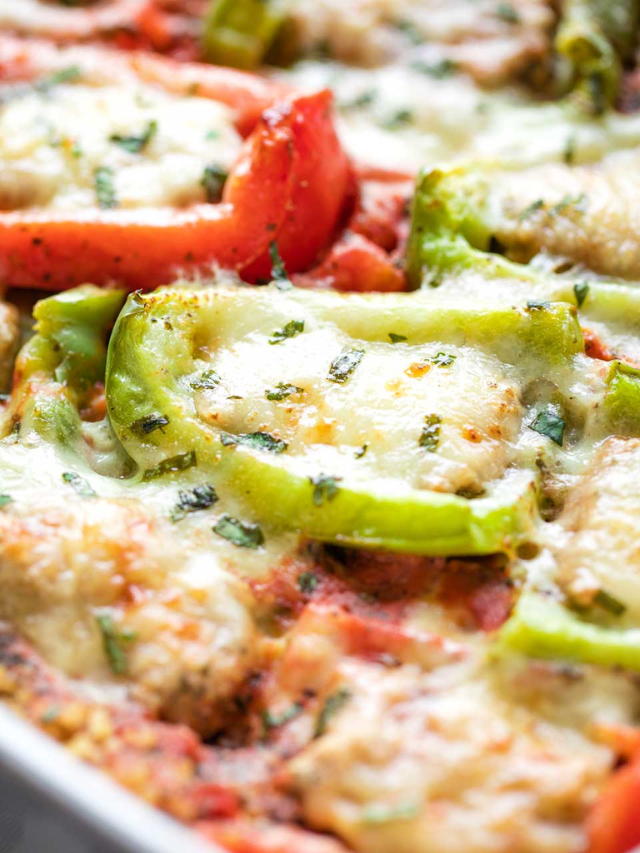 Special Stuffed Pepper Casserole with One-Step Italian Quinoa Story