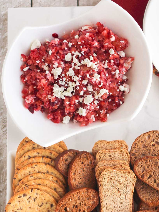 Super Easy Cranberry Dip Cover image