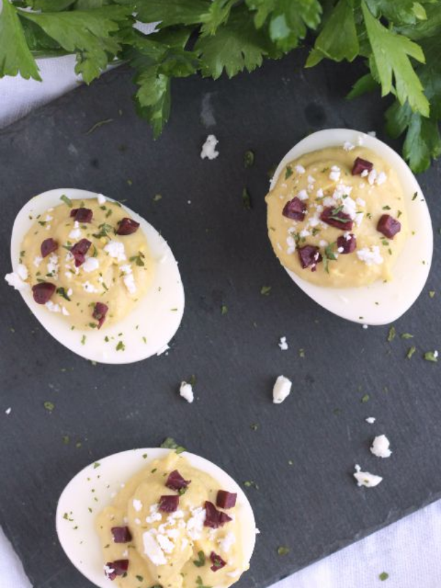 The Creamy Hummus Deviled Eggs Story