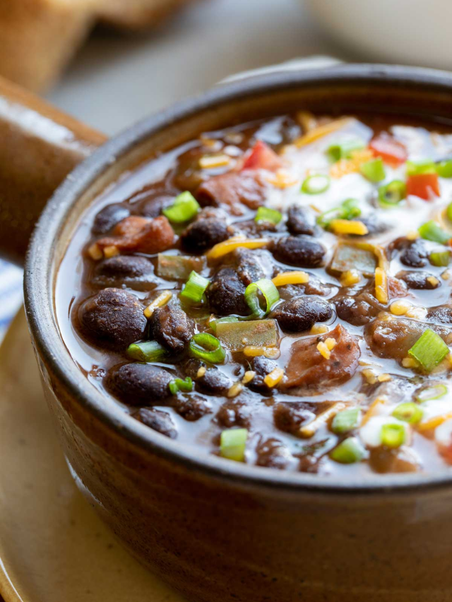 Comforting Instant Pot Black Bean Soup Story