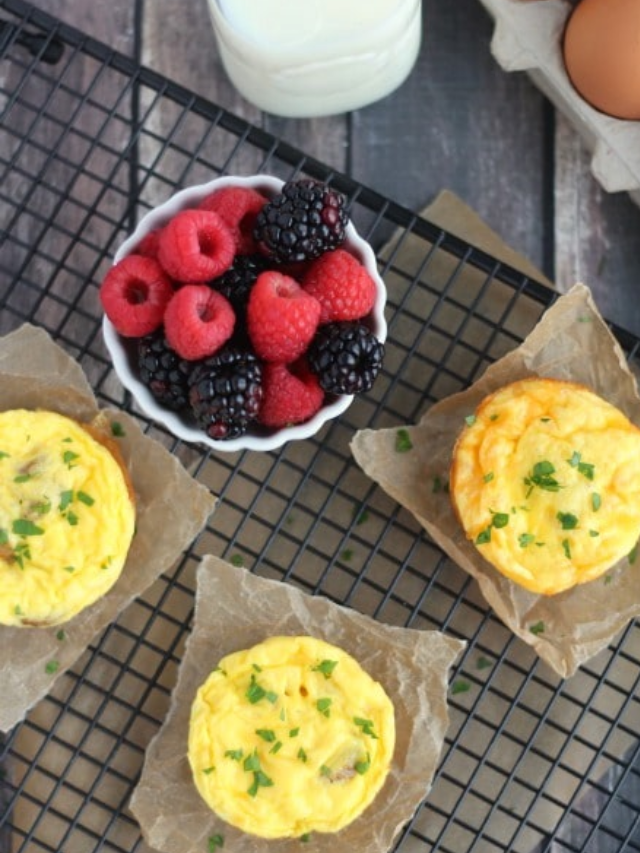 Mini Crustless Quiche Cups Story