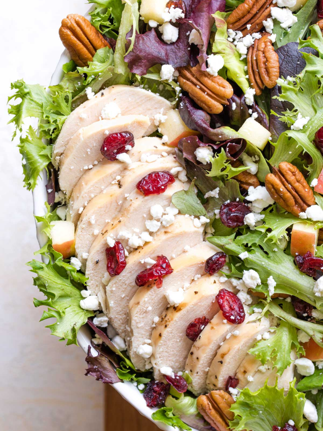 Easy Pecan Chicken Salad Story