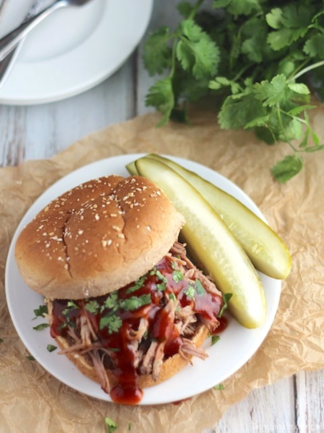 Easy Slow Cooker Island Pulled Pork Story