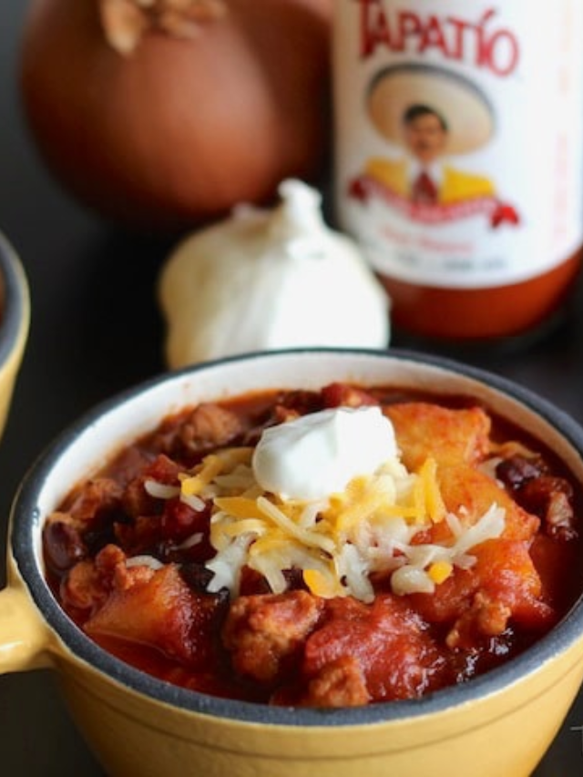 Healthy Crock-Pot Crazy Pineapple Chili Story