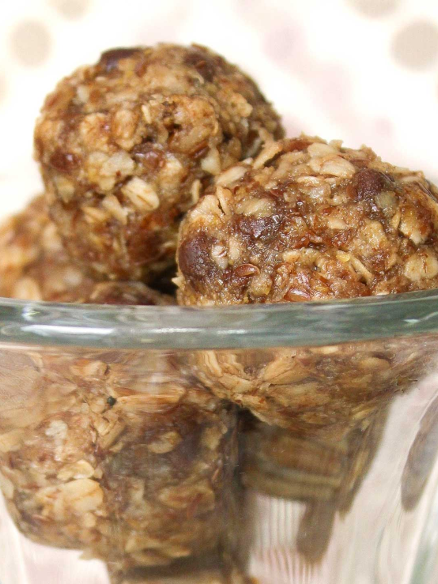 Chocolate Chips and Oats Energy Balls Story
