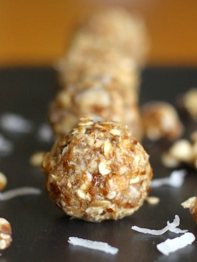 No-Bake Walnut Oatmeal Energy Balls Story