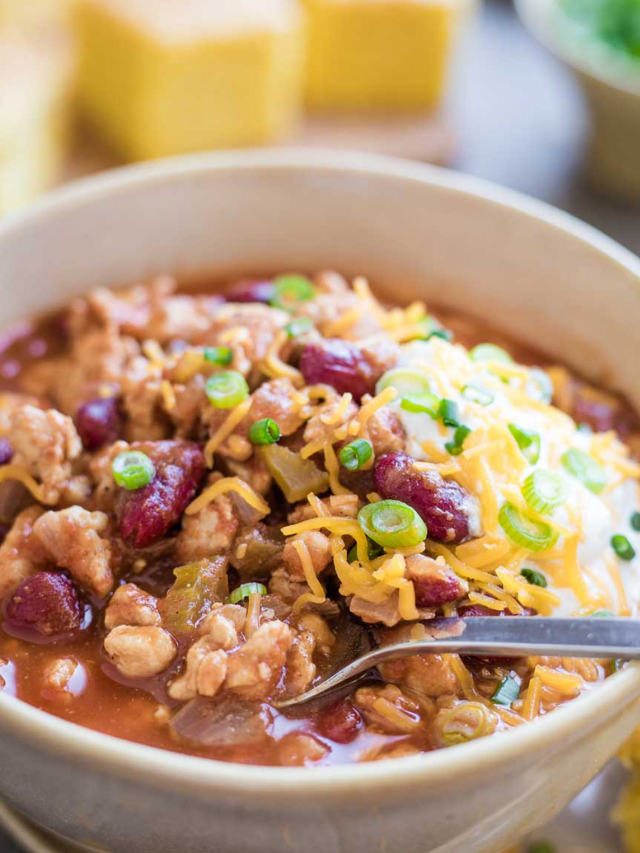 Crock-Pot Turkey Chili Story