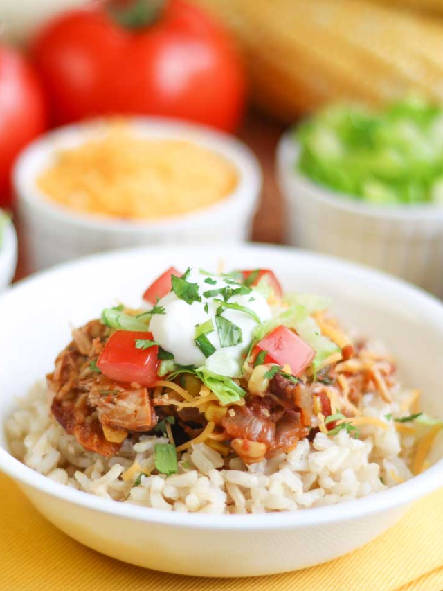 DIY Chipotle Chicken Burrito Bowl Story