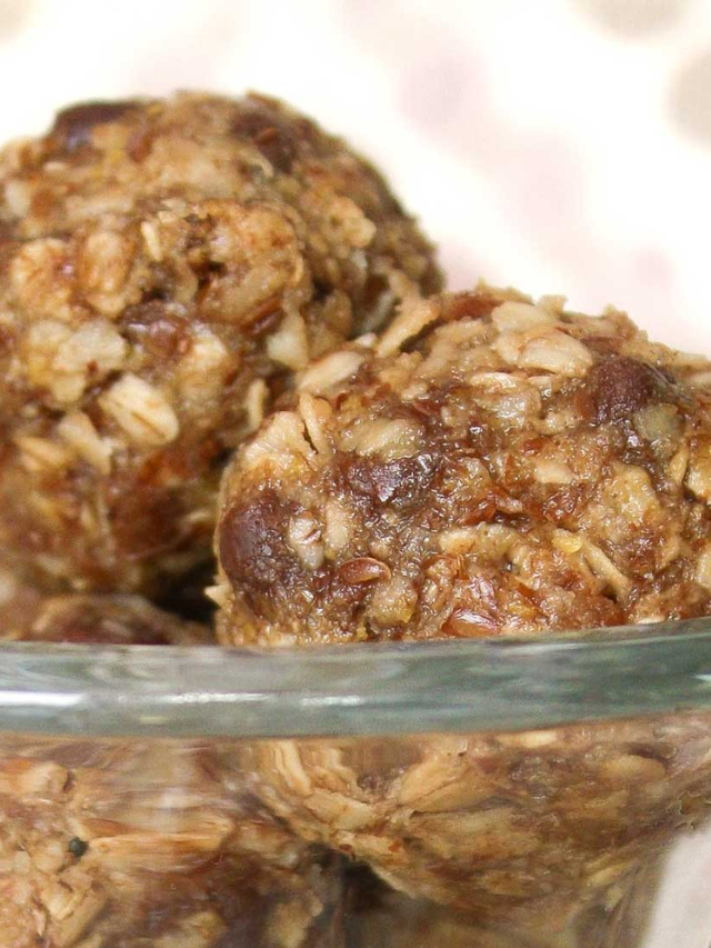 Easy Oatmeal Chocolate Chip Energy Balls Story