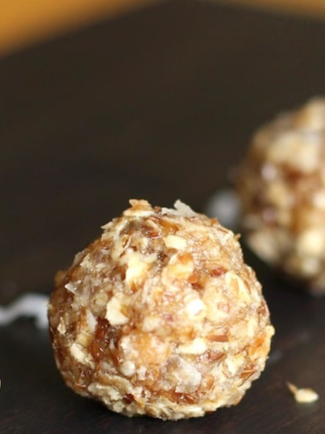 Freezable Walnut Oatmeal Energy Balls Story