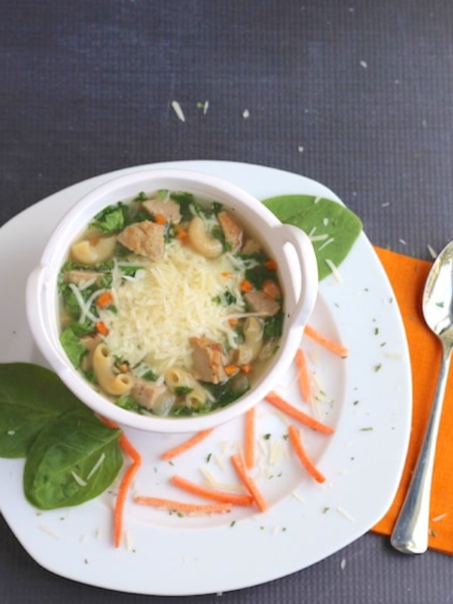 Healthy Crock-Pot Italian Wedding Soup Story