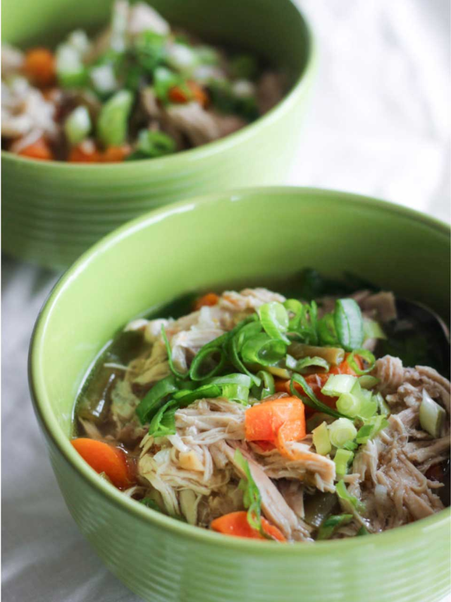 Healthy Instant Pot Chicken Soup Recipes Story