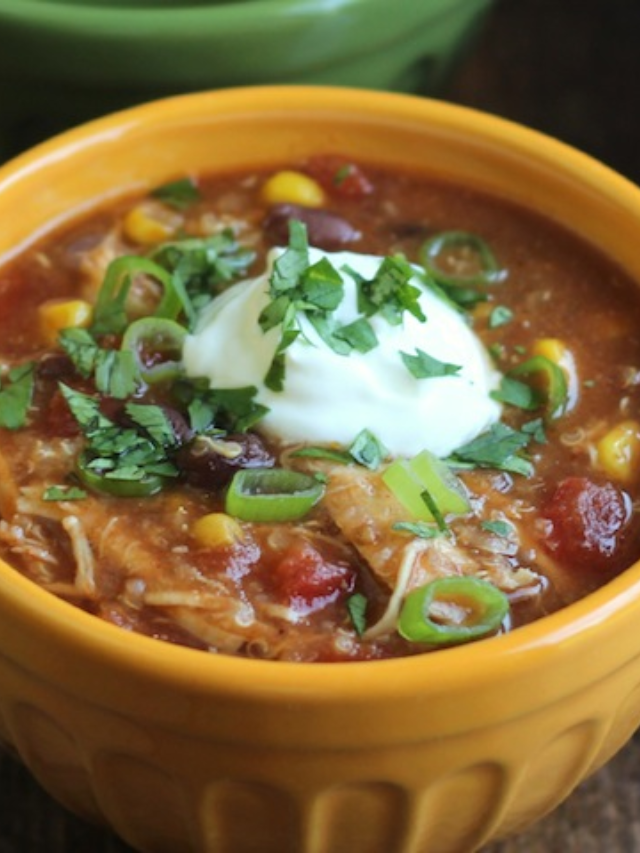 Mexican Crock-Pot Chicken Tortilla Soup Story