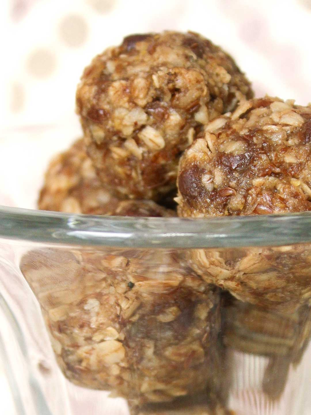 Oatmeal Chocolate Chip Energy Bites Story