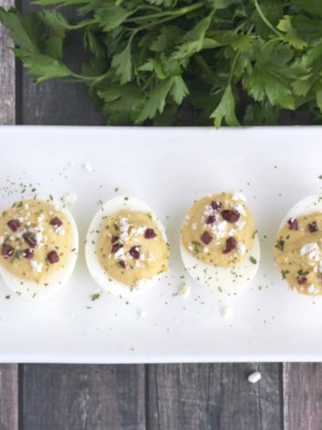 Nutritious Hummus Deviled Eggs Story