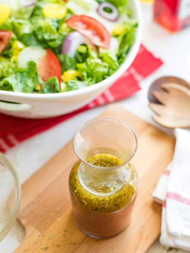 Simple Red Wine Vinaigrette Dressing Recipe Story