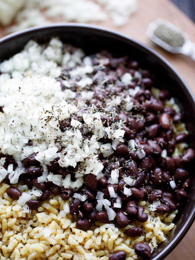 Easy Side Dish Rice and Beans Story