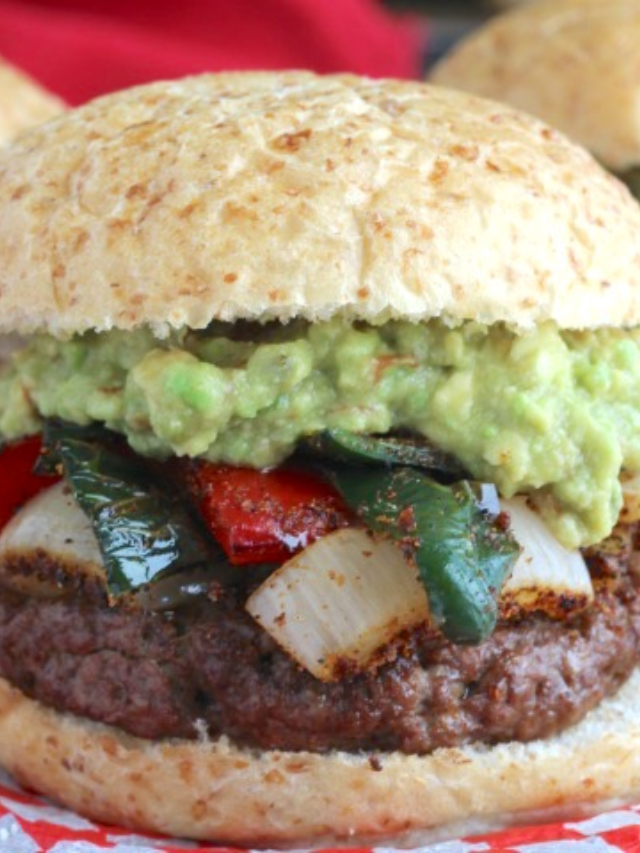 Mexican Grilled Fajita Burgers Story