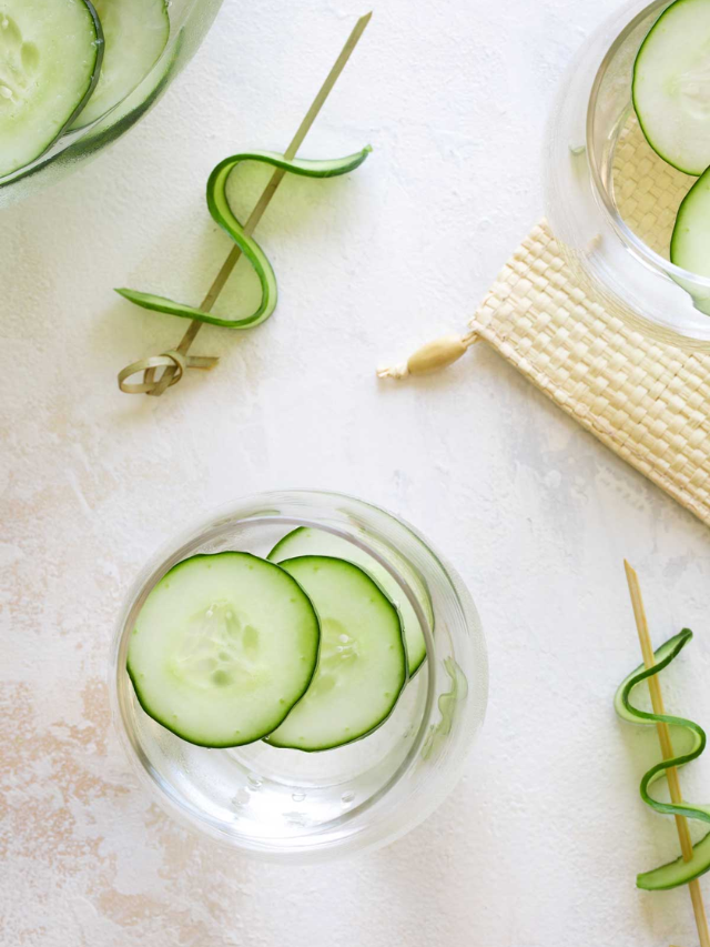 Refreshing Infused Cucumber Water Story